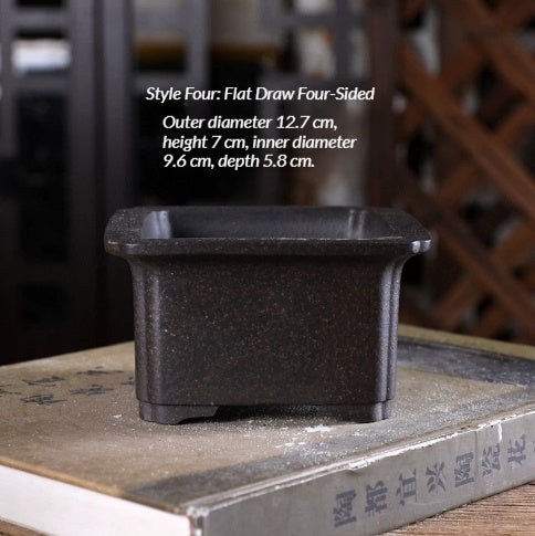 Yixing Clay Flower Pot for Coffee Table Use - Multiple Styles & Variations