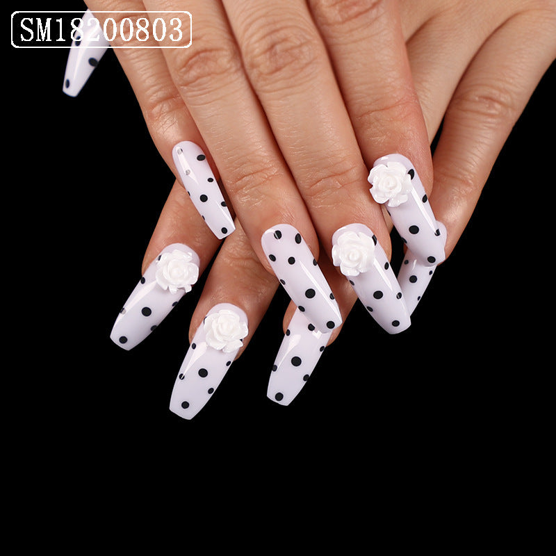 Coffin Micro Bead Nail Art Sequins - 24pcs