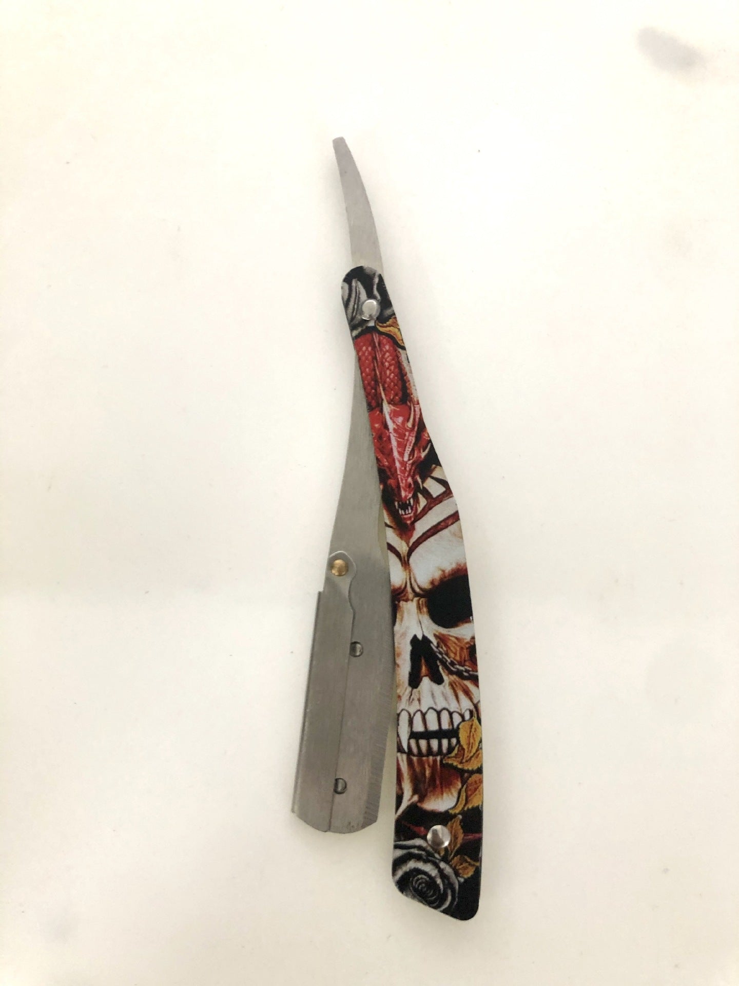 Manual Shaver for Skin Care - Clown Skull Design, Multiple Variants