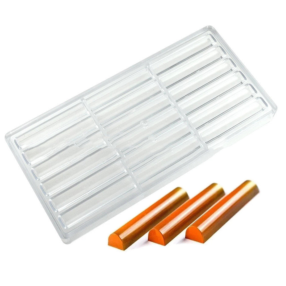 Plastic Candy Mold for Chocolate and Confectionery - Irregular Shape, 27.5x13.5cm