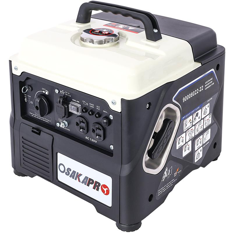 Portable 1200W Inverter Generator - Ultra-Quiet & Eco-Friendly