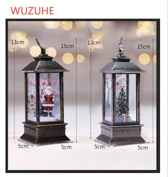 LED Flame Small Oil Lamp - Christmas Decoration Light