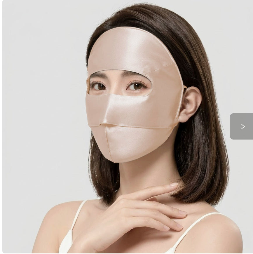 Silk Sun-Protective Face Mask