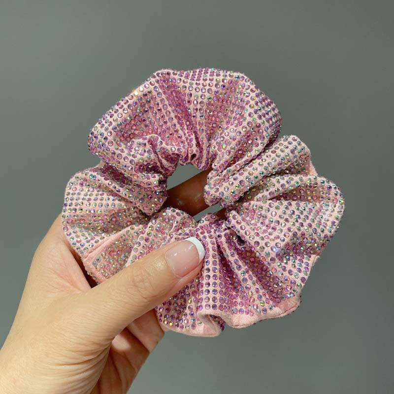 Polka Dot Rhinestone Hairpin Headband