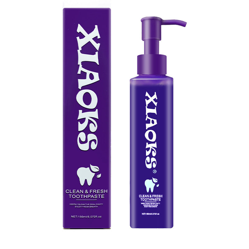 Purple Whitening Toothpaste with 150ml Bottle - Dental Care & Brightening