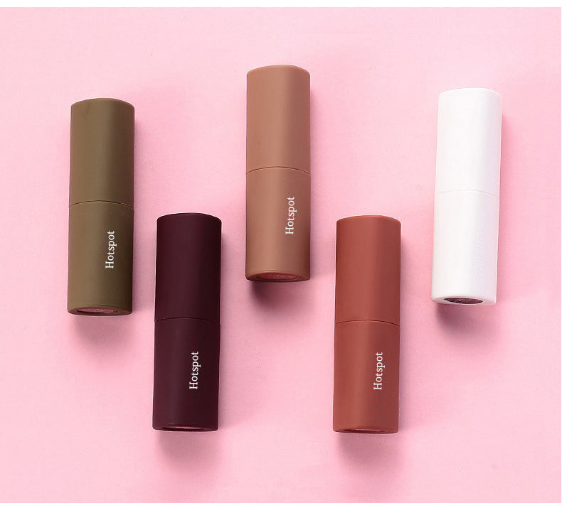 Waterproof Velvet Lipstick Set - Non-Stick Matte Cosmetic Gift Box 5 Styles