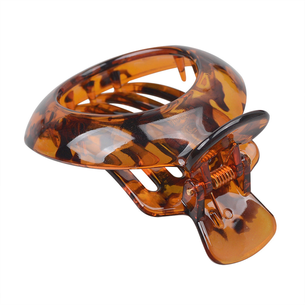 Stylish Round Hollow Hair Barrettes for Women - Multiple Colors