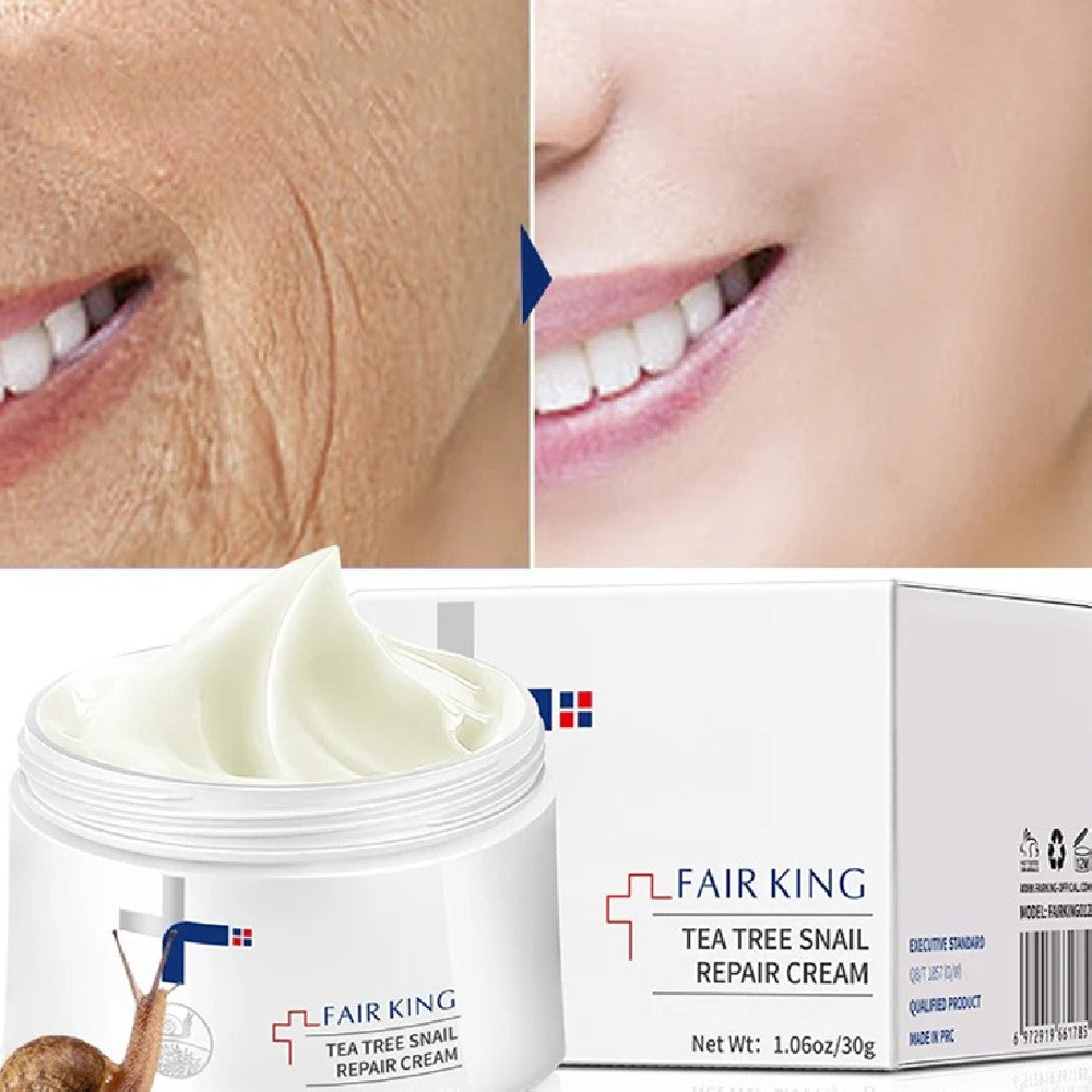 Hydrating Tea Tree Snail Recovery Cream for Face - 35ml