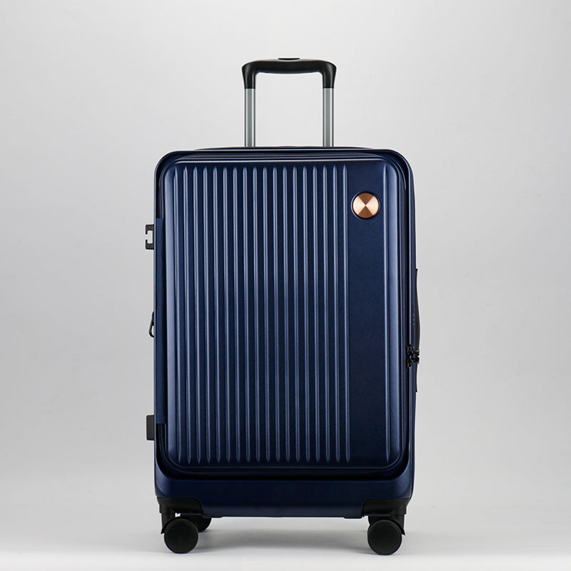 Drop-Resistant 20-Inch Spinner Luggage with Waterproof & Expansion Features