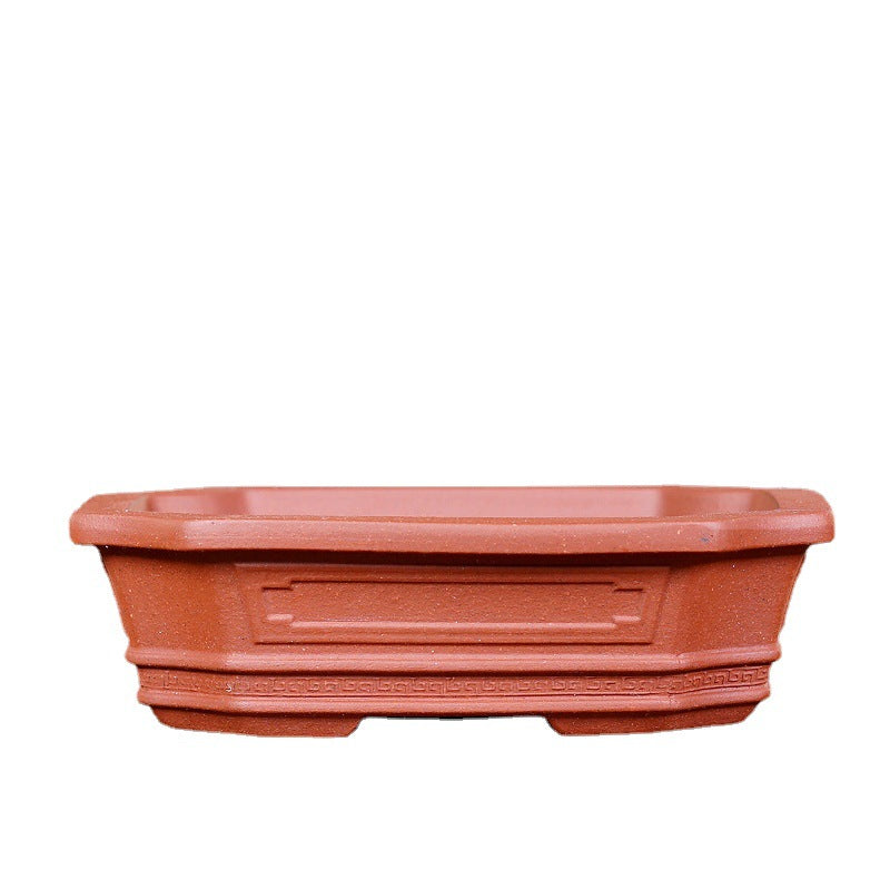 Breathable Ceramic Flower Pot for Home Garden Office Balcony - Multiple Colors