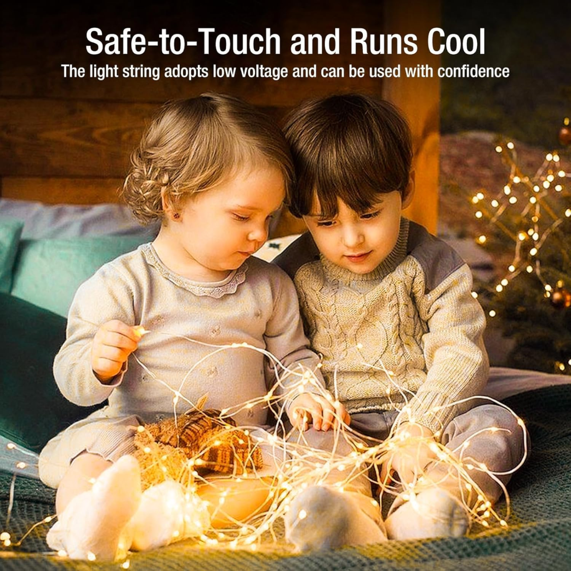 6 Pack Battery Operated Fairy Lights - 7FT 20 LED Twinkle Lights