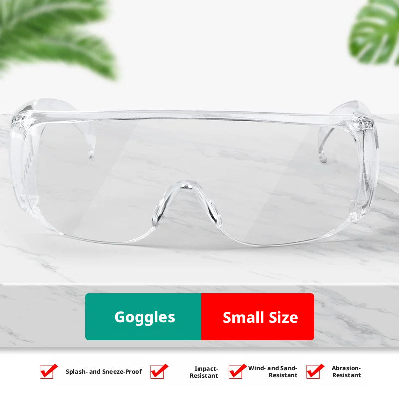 Small Clear Goggles for Kitchen Storage - Protective Eyewear