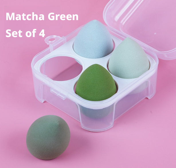 Cake Decorating Eggs with 4 Compartments Matcha Series Polyurethane 4 pcs