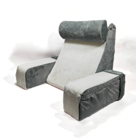 Removable Lumbar Support Pillow for Reading & Comfort – Modern Design