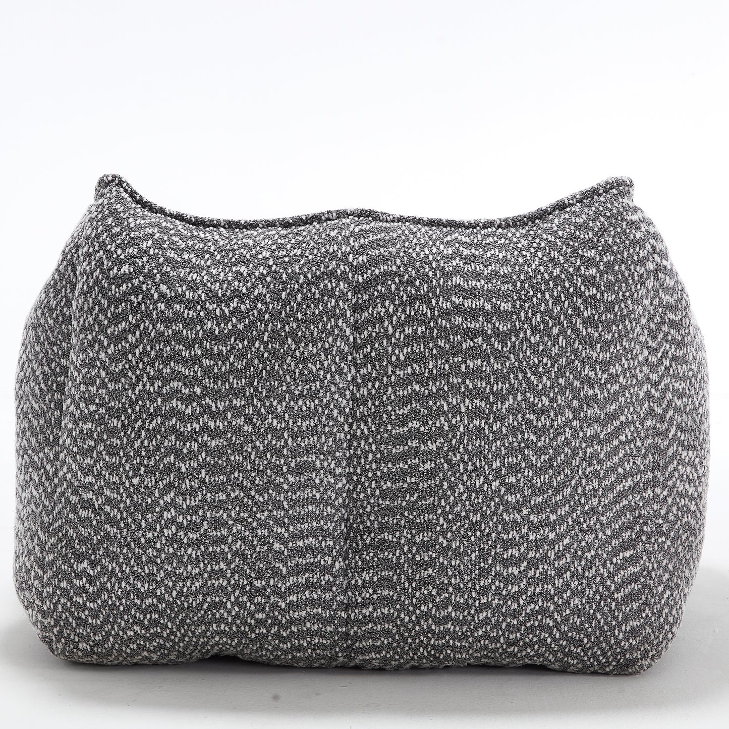 Comfortable Grey Bean Bag Sofa Chair for Living Rooms