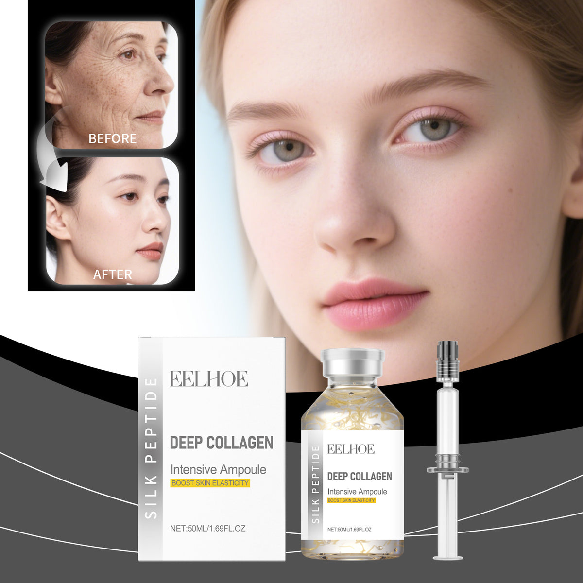 Tira Ampoule Facial Serum - 50ml Hydrating Skin Treatment