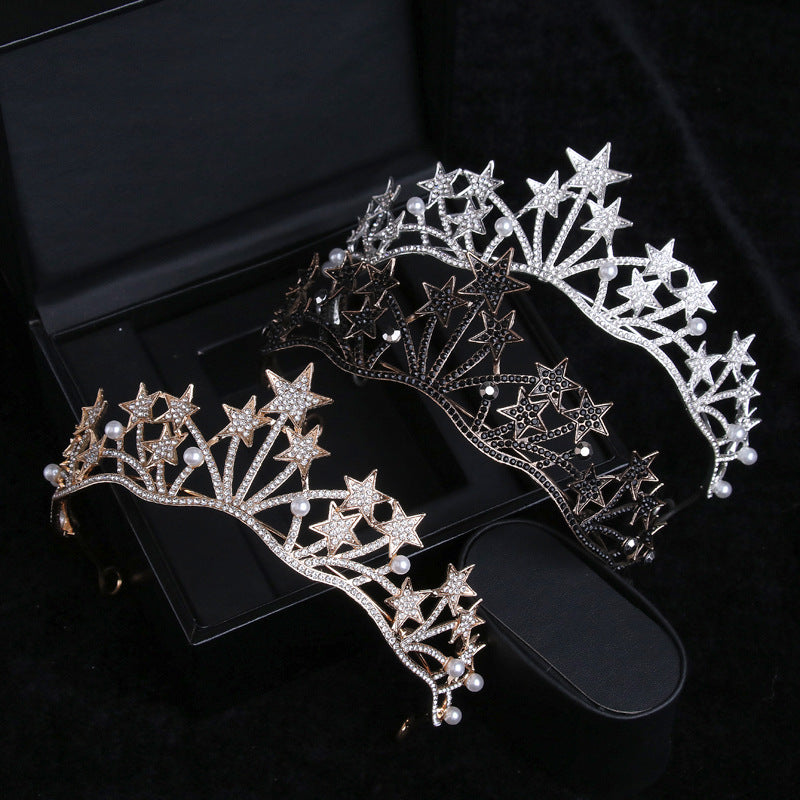 Crystal Princess Crown Hair Accessory