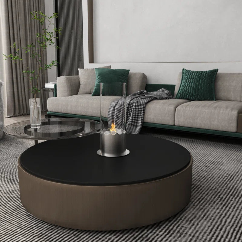 Portable Tabletop Fire Pit - Clean-Burning Bioethanol Fireplace