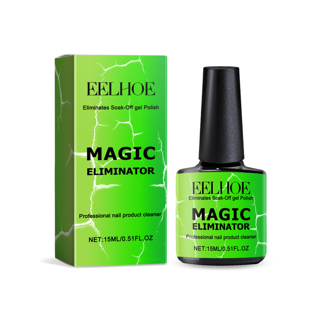 Nail Polish Remover 15ml Gentle, Easy-Use Lytic Agent for Nail Care
