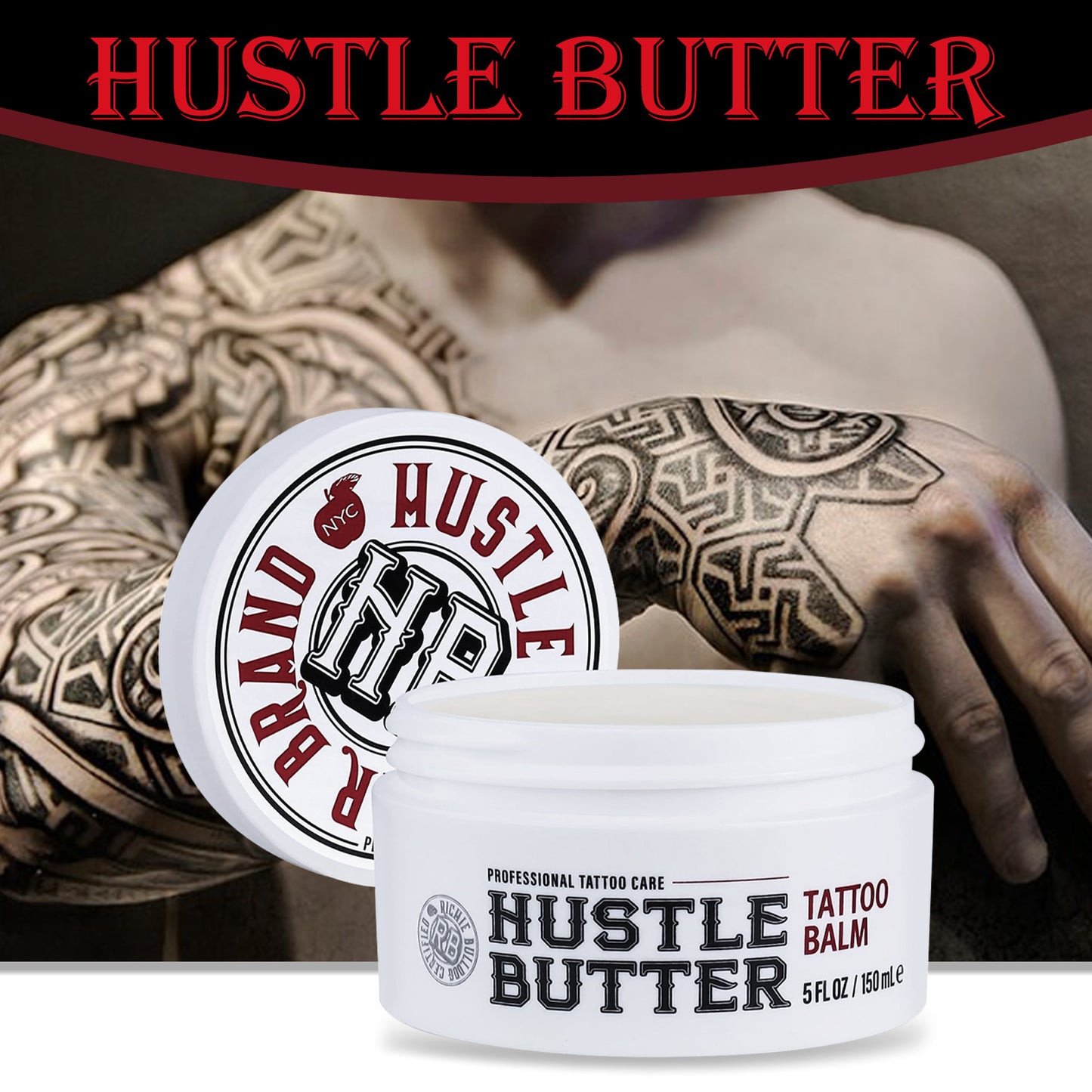 Tattoo Color Enhancement Moisturizing Care Cream - 150ml