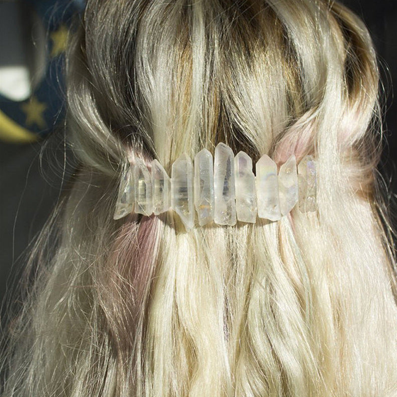 Multicolor Crystal Spring Hair Clip