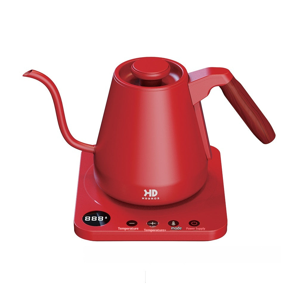 Long Narrow Mouth Electric Tea Kettle 1500W Stainless Steel Touch Control