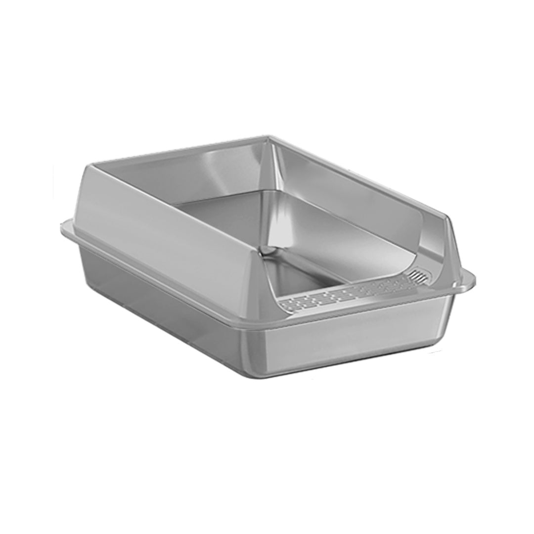 Stainless Steel Cat Litter Box - Large & Durable Pet Furniture