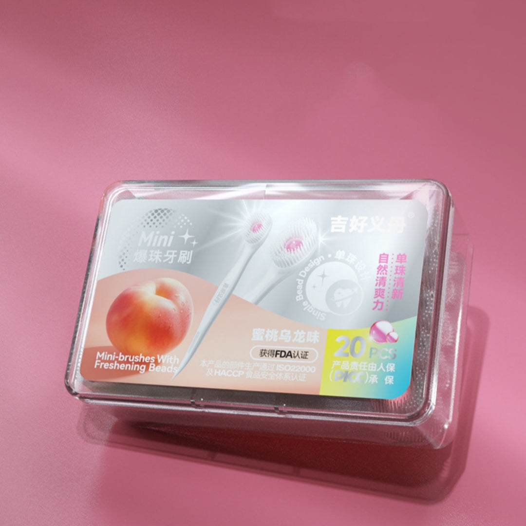 Disposable Toothbrush Pack - Multiple Flavors for Oral Hygiene