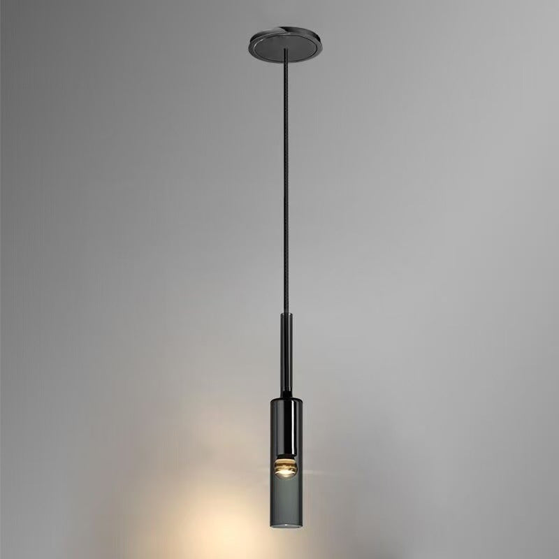 Postmodern All-Copper Bedside Pendant Lamp for Bedroom - Nordic Style
