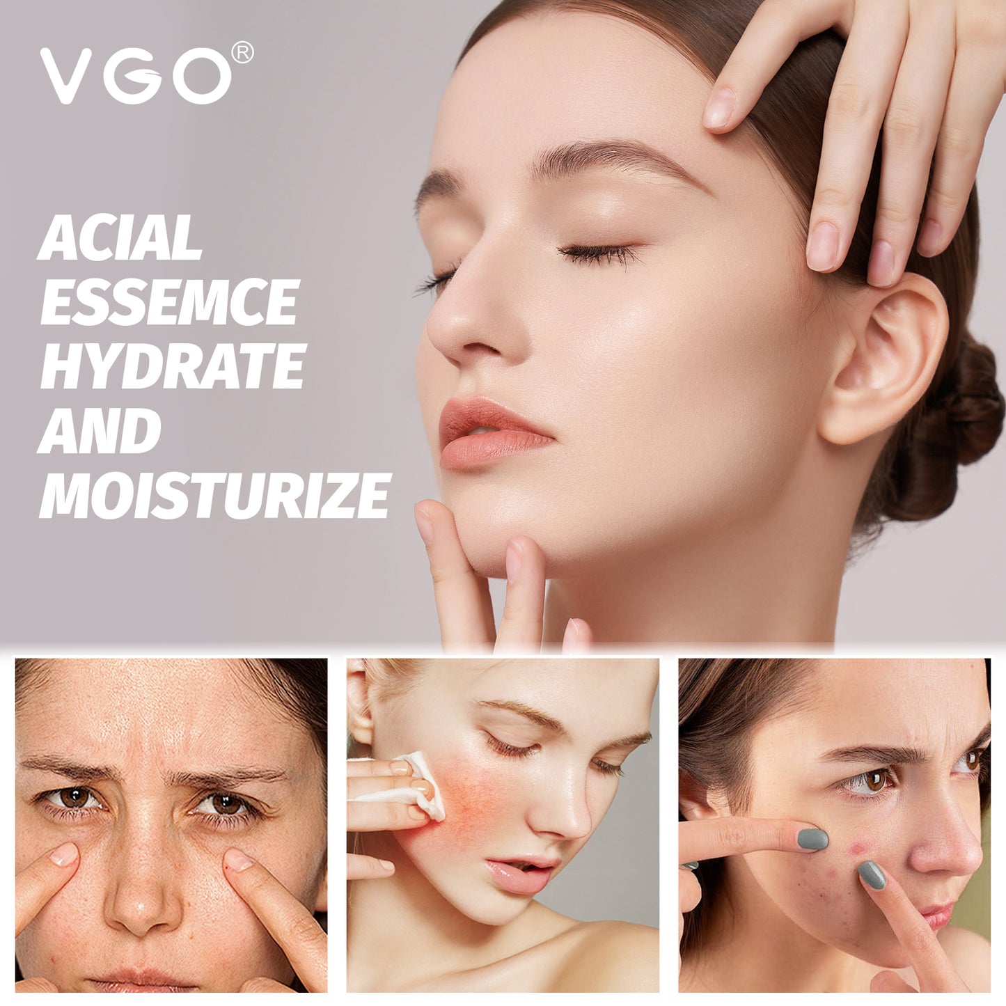 Collagen Facial Serum with Vitamin C - 30ml Hydrating & Brightening