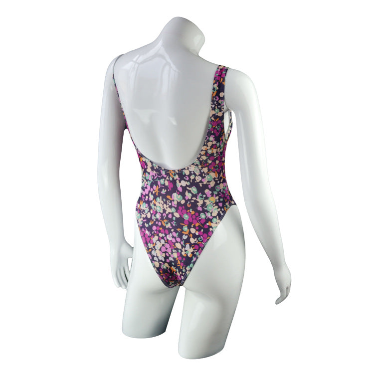 Color Printing Buttock Wrap One-Piece Backless Body Shaper for Adults