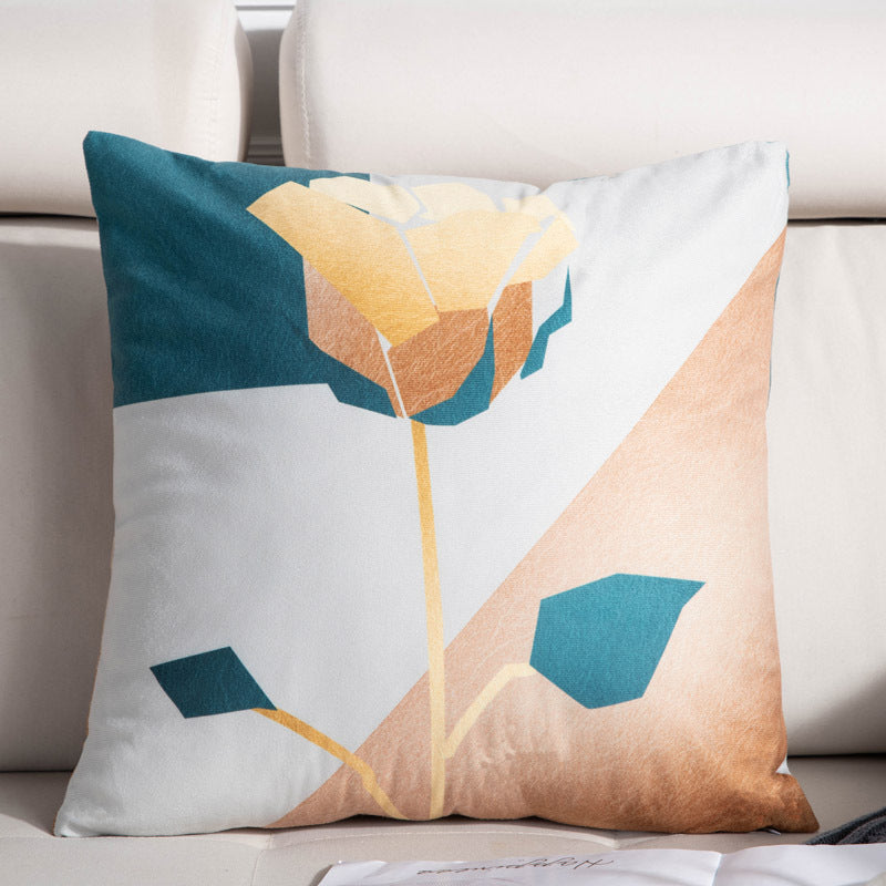 Hugging Pillow Cover for Sofa and Bed - Nordic Light Style, 45x45cm