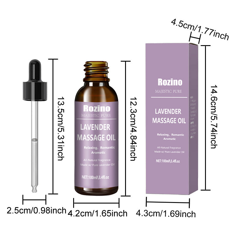 Lavender Massage Essential Oil Beauty Salon Scraping