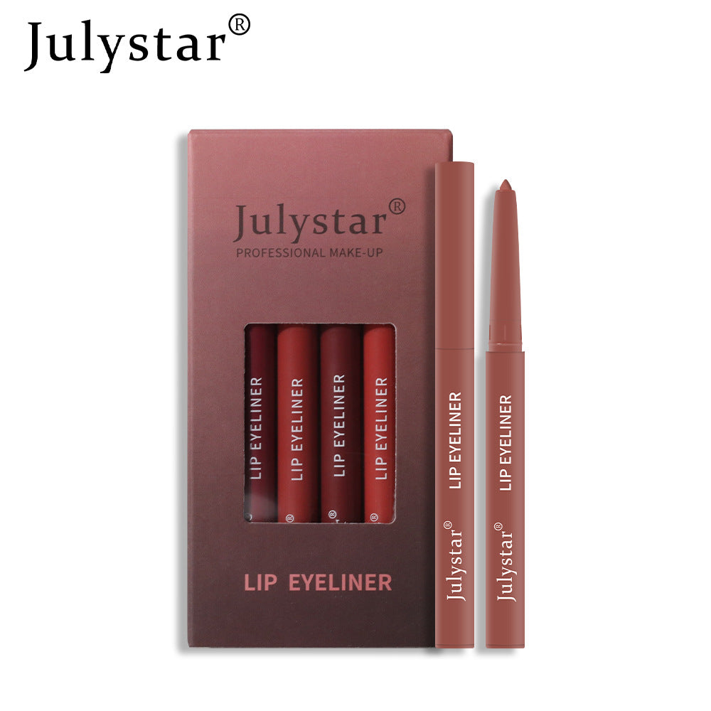 Matte Waterproof Lip Pen and Lipliner Makeup Set - 11 Piece Collection