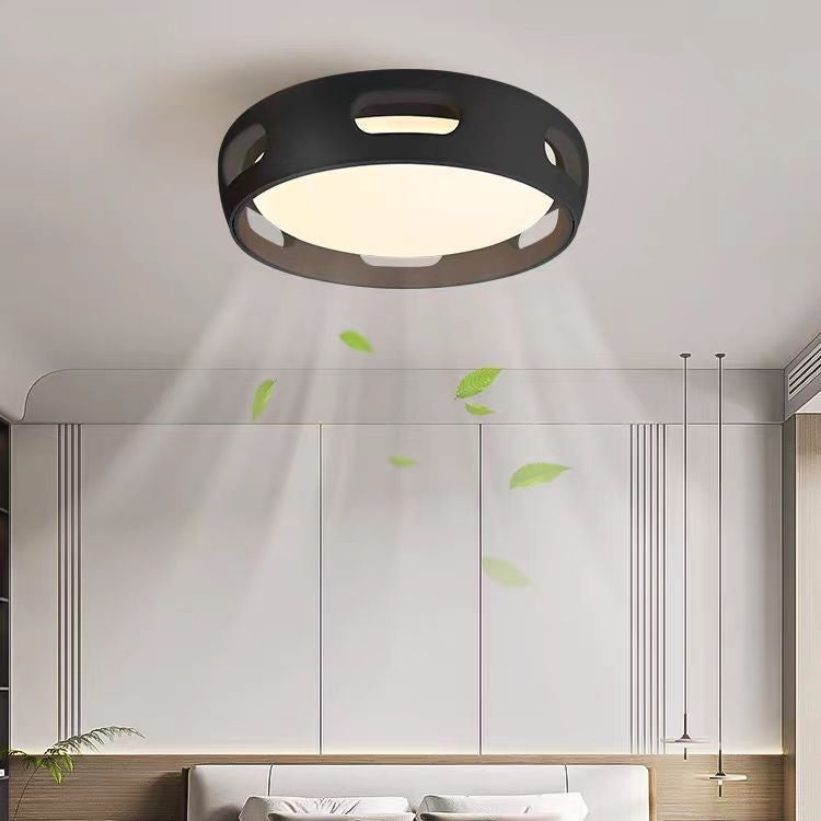 Leafless Dimmable Fan-Light with Full Spectrum Eye Protection for Bedroom
