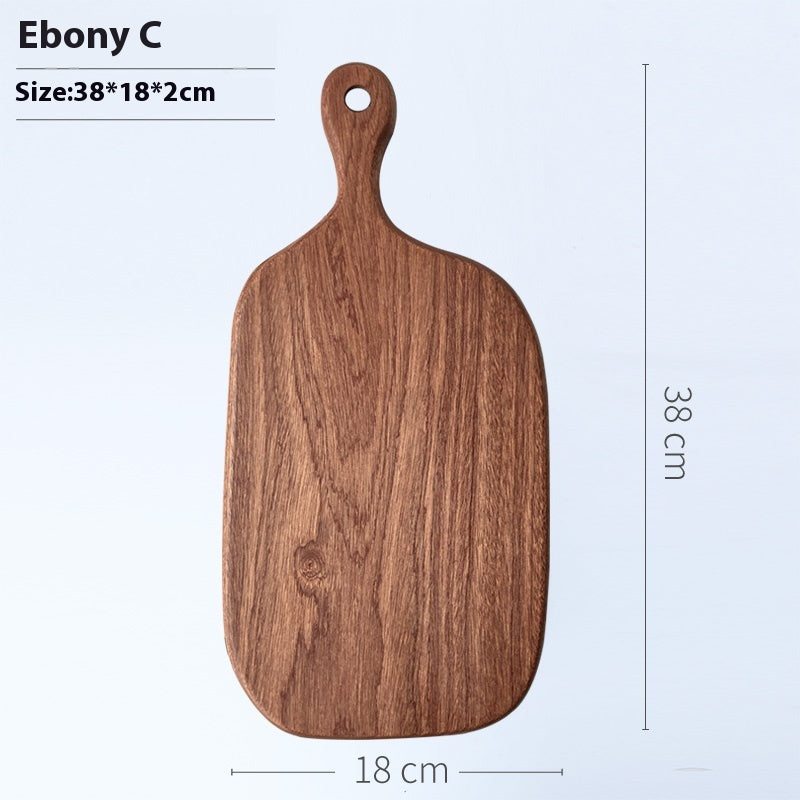 Wooden Vegetable Cutting Board with Handle - Kitchen Food Prep Board