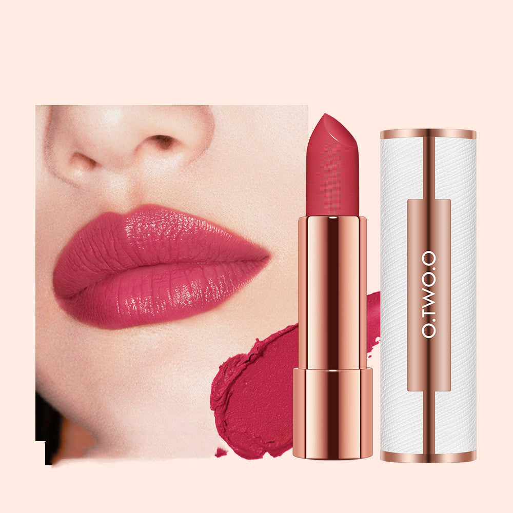 Gold Velvet Lipstick Set with Three Colors - Makeup Collection