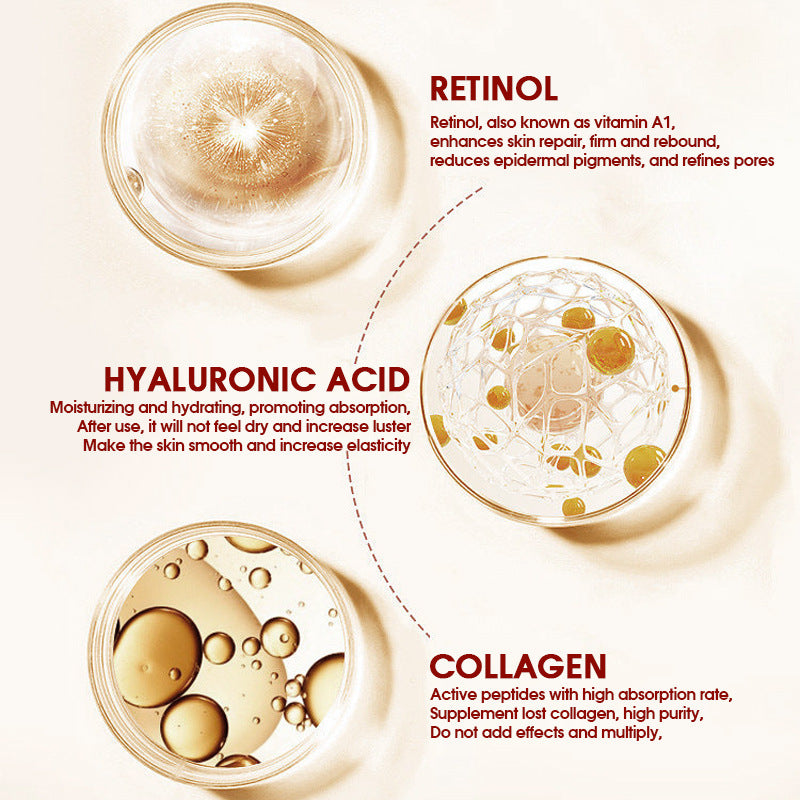 Collagen Retinol Facial Cream - Moisturizing and Revitalizing - 30ml