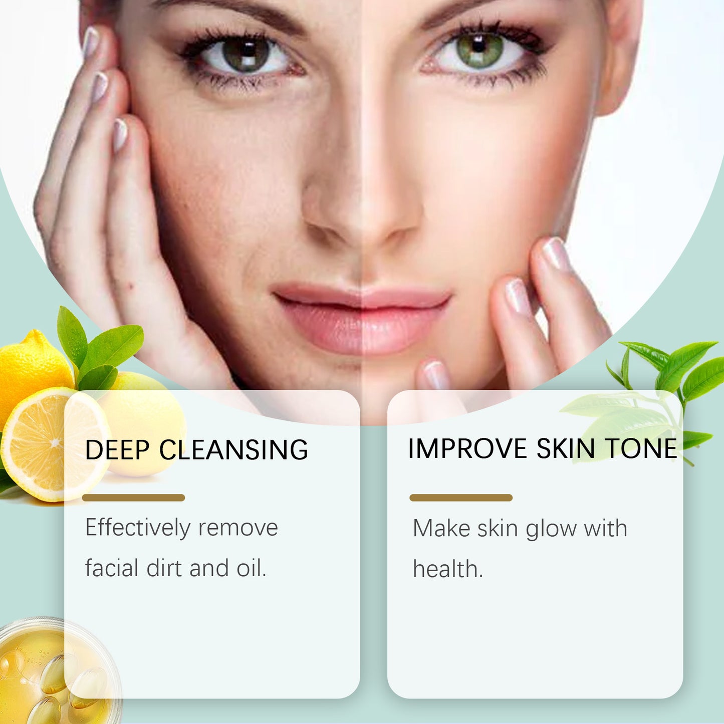 Anti-Acne Facial Cleanser with Salicylic Acid & Tea Extract - 100g