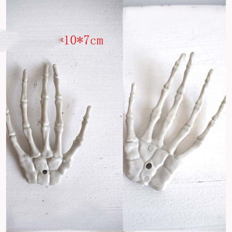 Halloween Skeleton Hand Decorations Set - Party Props for Events & Home Decor