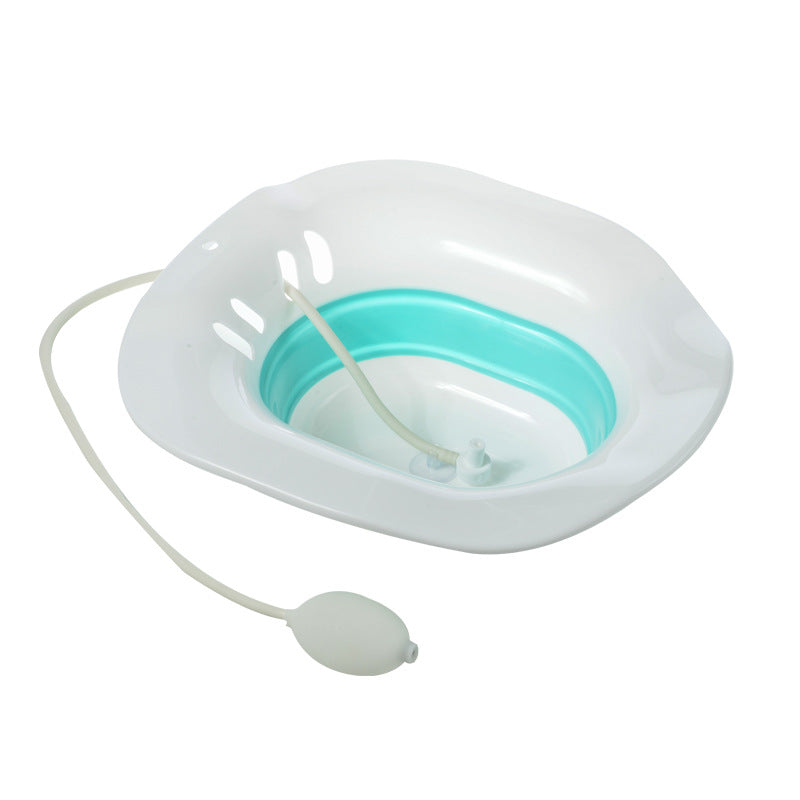 Foldable Bidet Basin for Maternity Care - Squat-Free Portable Bathroom Sink