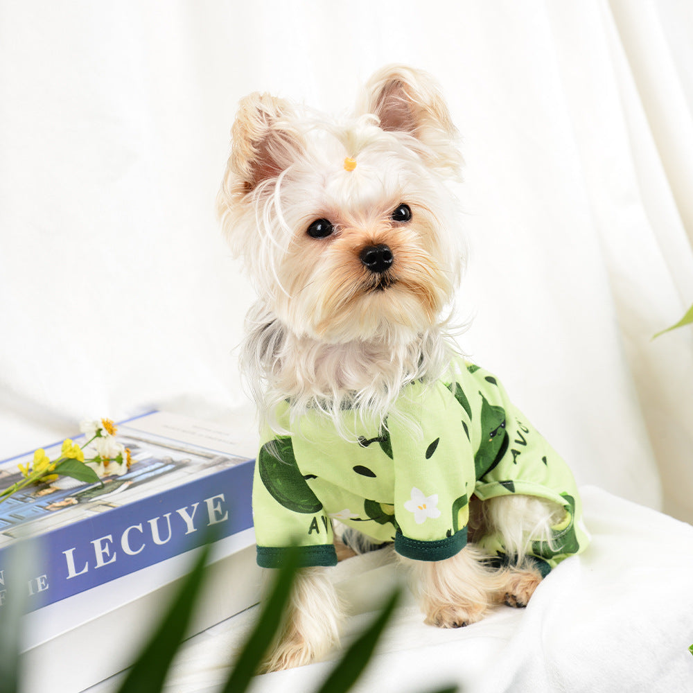 Pet Clothes Four Seasons Pajamas Jumpsuit for Dogs - Casual Pet Sweater