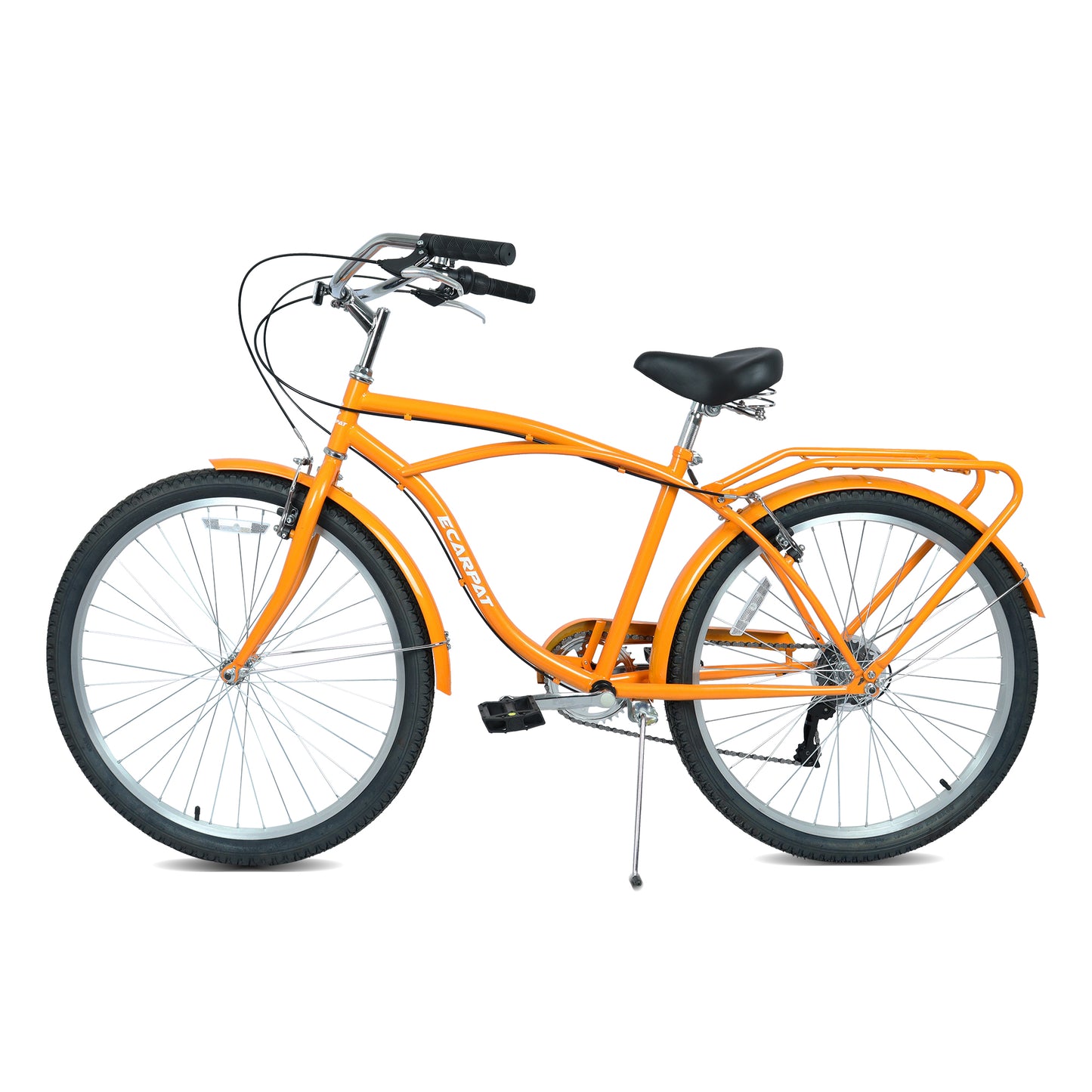 26-Inch 7-Speed Beach Cruiser Bike for Men & Women - Multiple Colors