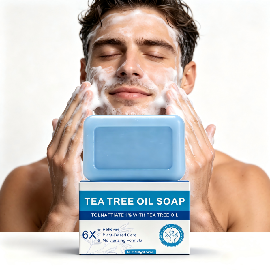 Blue Tea Tree Soap Bar - 100g