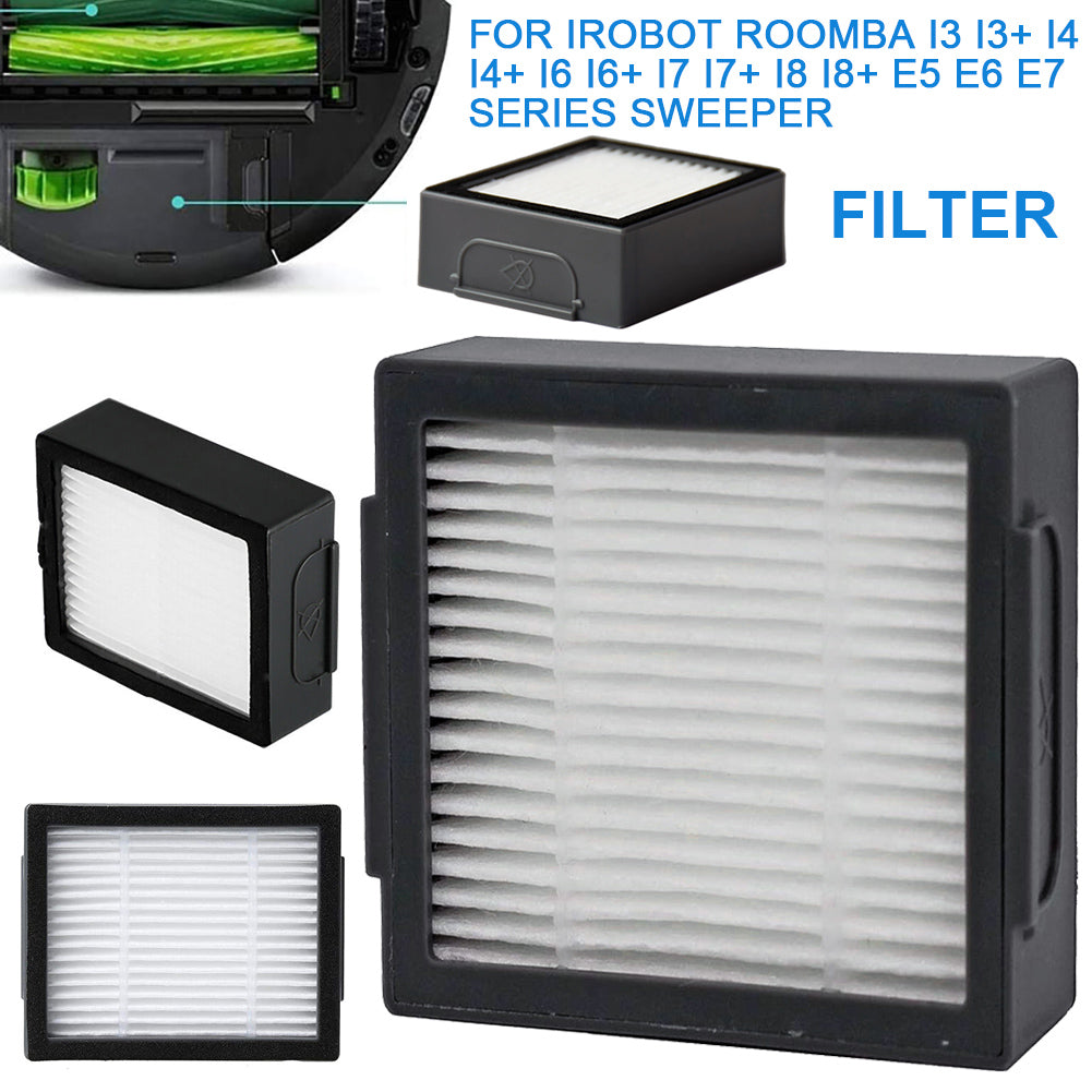 Robot Vacuum Filter Screen Replacement for iRobot Roomba I3 I4 I6 I7 I8 E5 E6 E7
