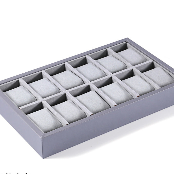 Leather Watch Display Panel Live Watch Rack with Variants