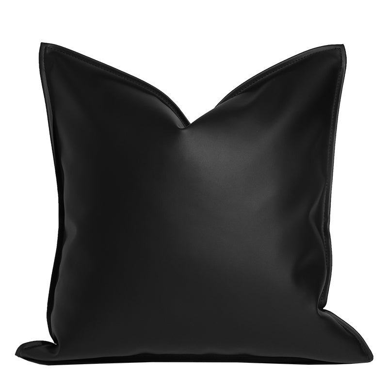 Nordic Style Leather Sofa Pillow Cover | Living Room Cushion Support
