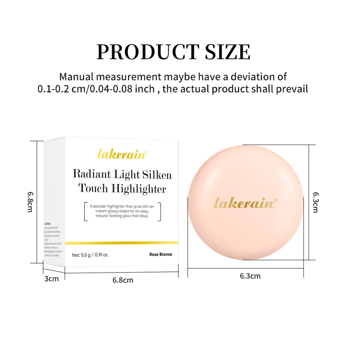 Highlighter Powder for Face Contour & Highlighting - Multiple Colors