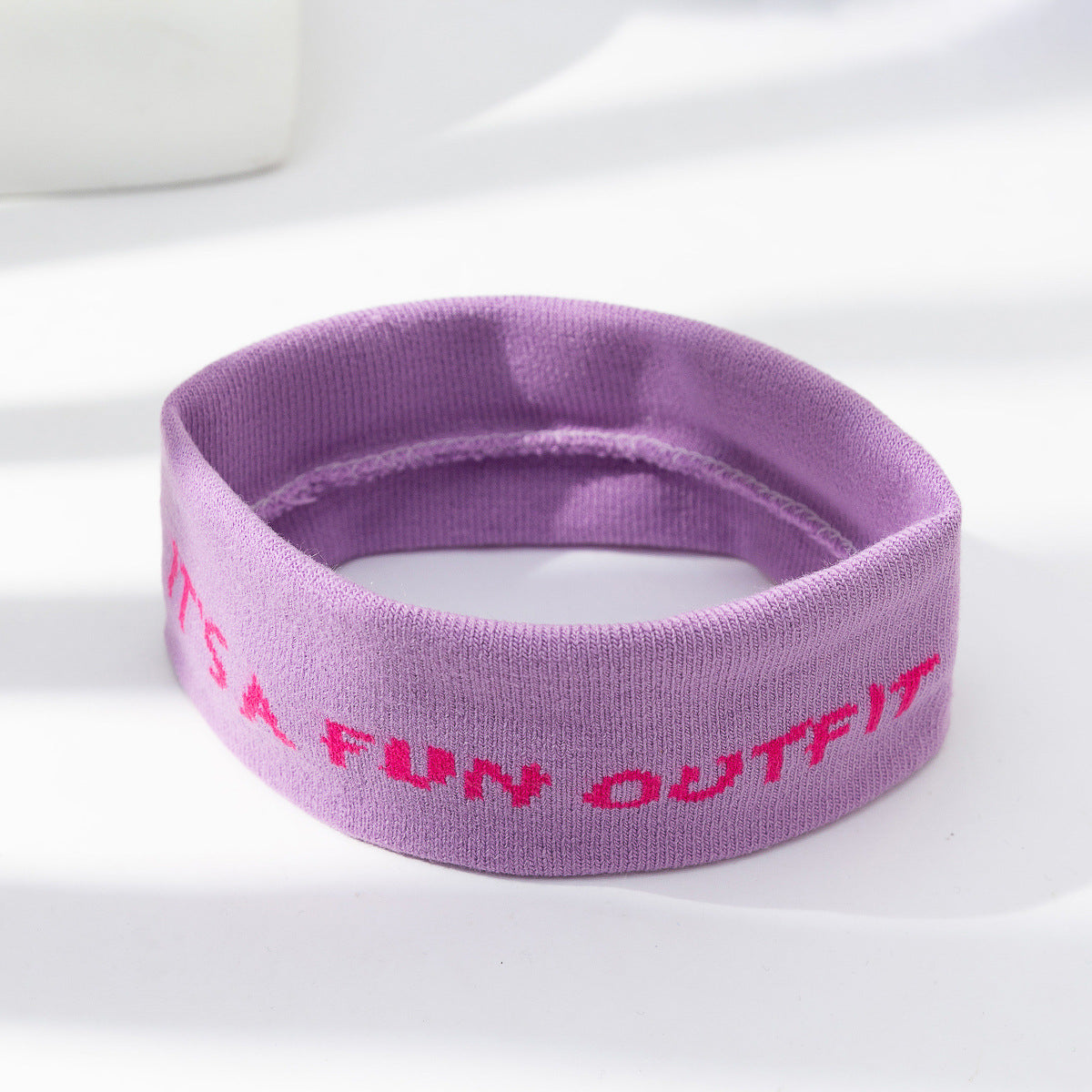 Stretch Sports Sweat-Absorbent Knitted Hair Band - Unisex Fitness Accessory