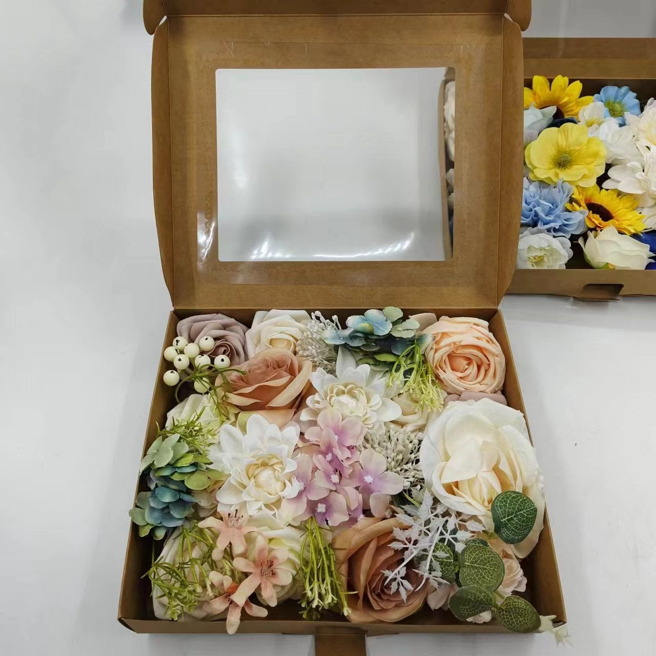 Silk Flower Wedding Table Vase Decor for Home & Banquet Events